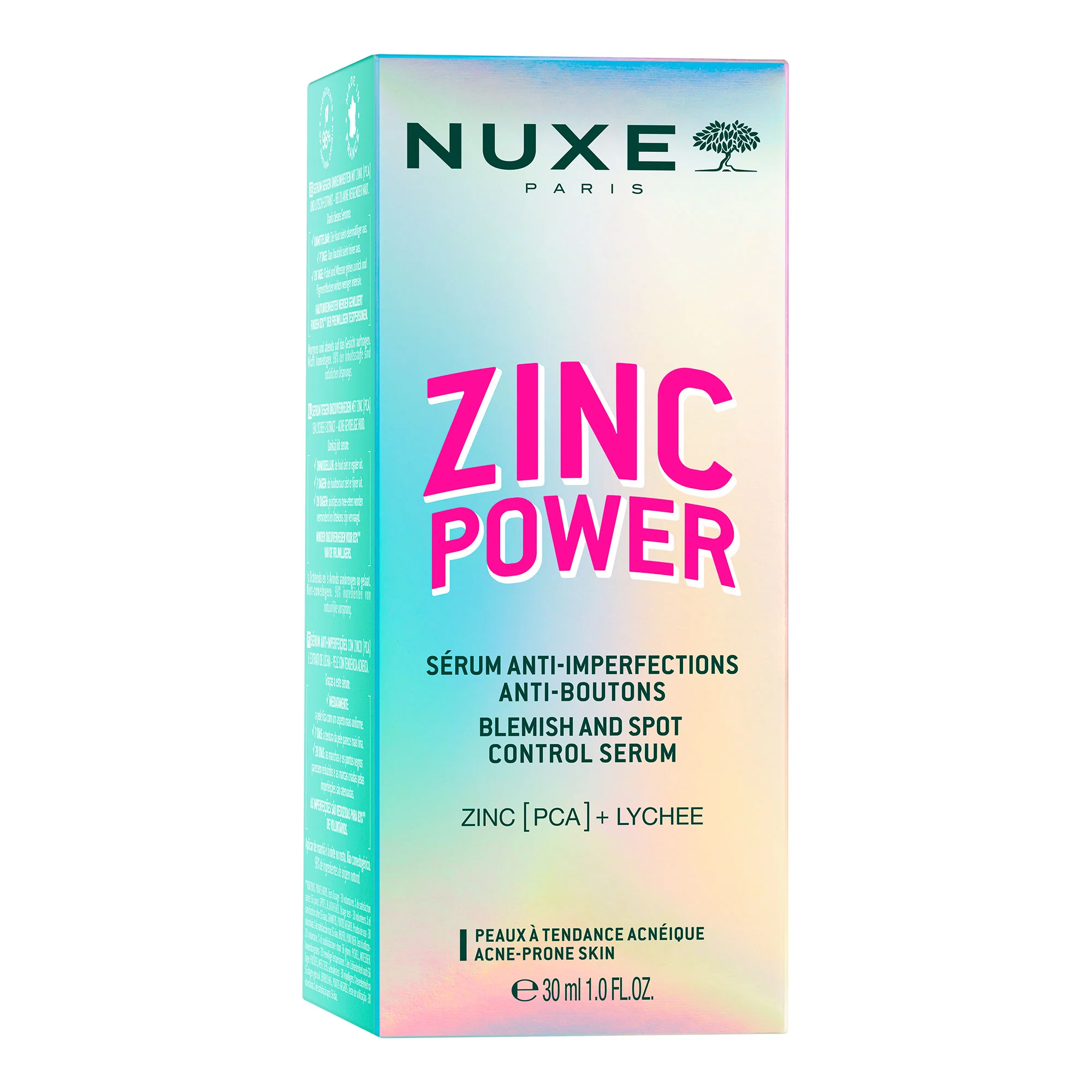 Nuxe Zinc Power - Siero Viso Anti-Imperfezioni 30ml Pelle con Imperfezioni