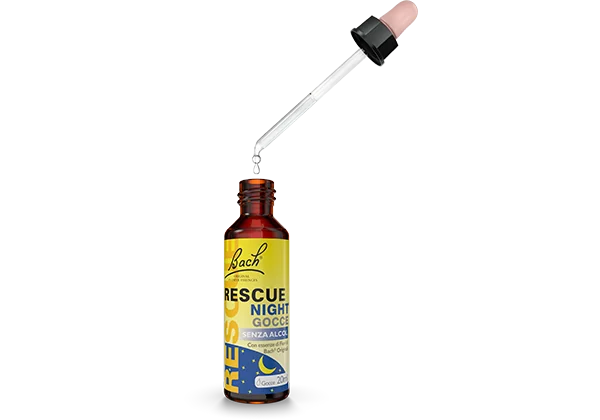 Rescue Orig Night Senza Alcol 10 ml Integratore per lo Stress