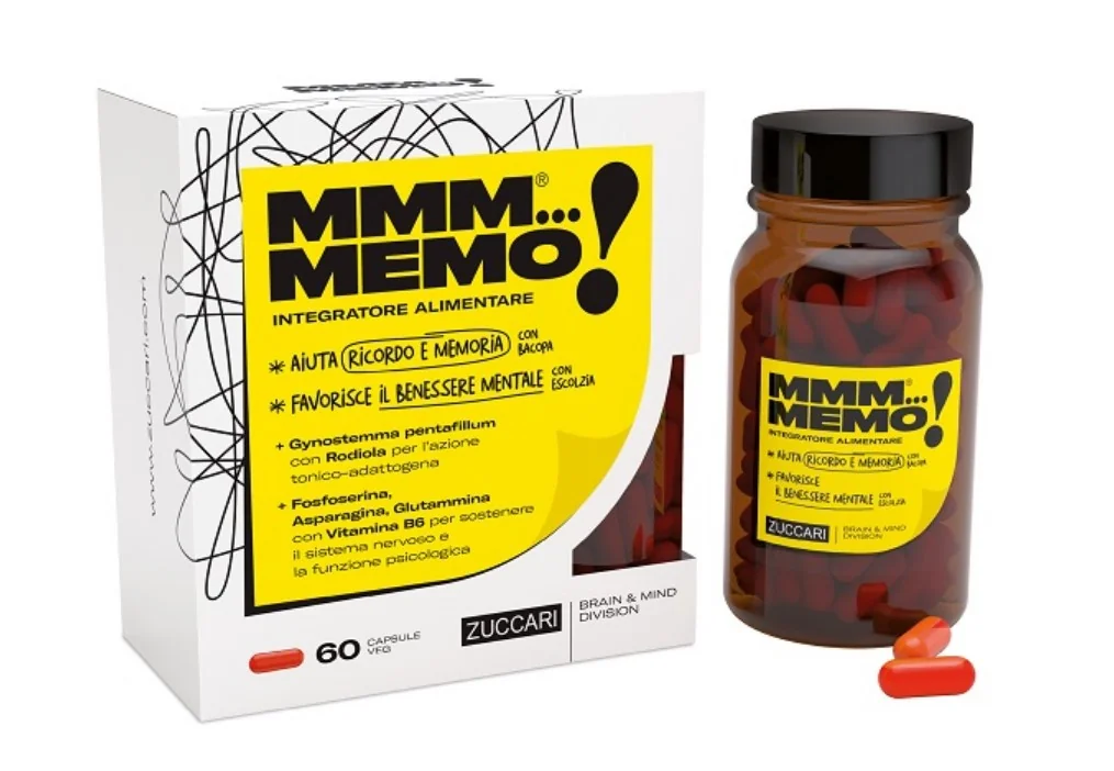 Mmm...Memo 60 Capsule Integratore per la memoria