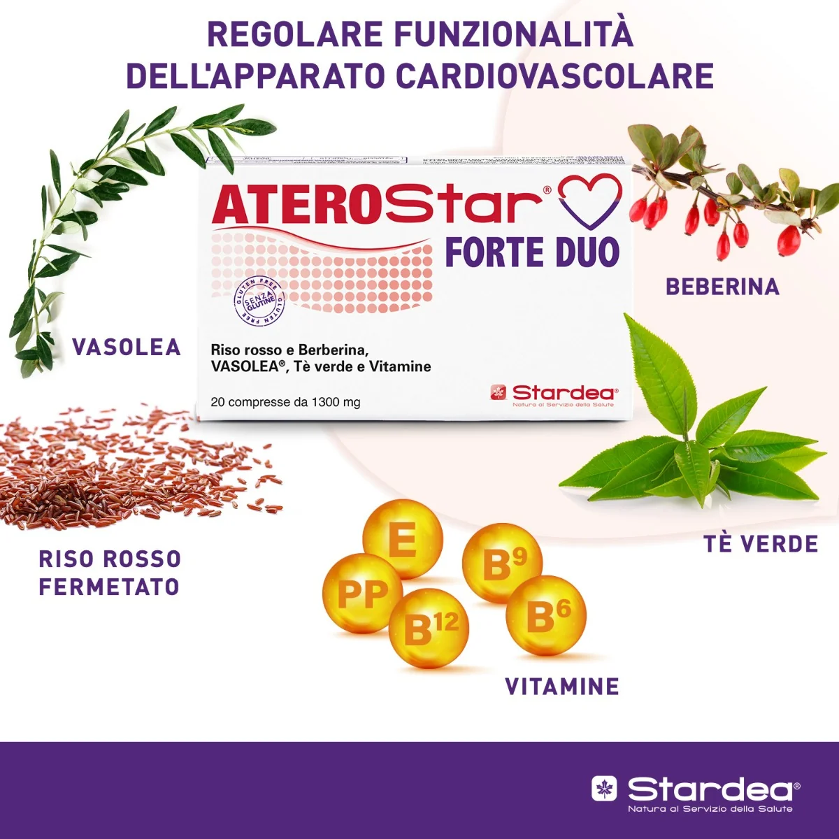 Aterostar Forte Duo 20 Compresse Per il Controllo del Colesterolo