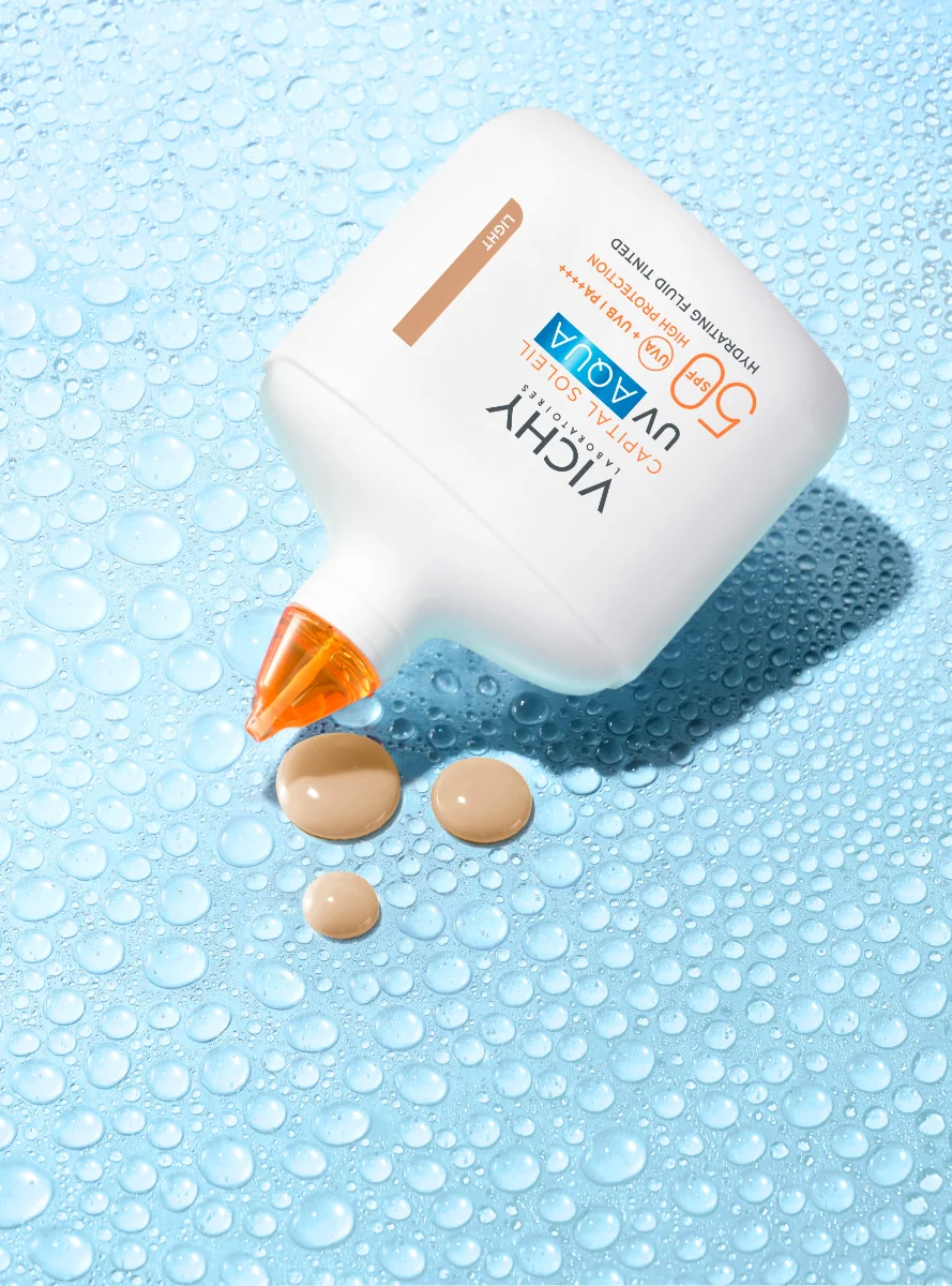 Vichy UV Acqua Fluid invisibile Pigment Light SPf50 50ml Fluido Viso Colorato