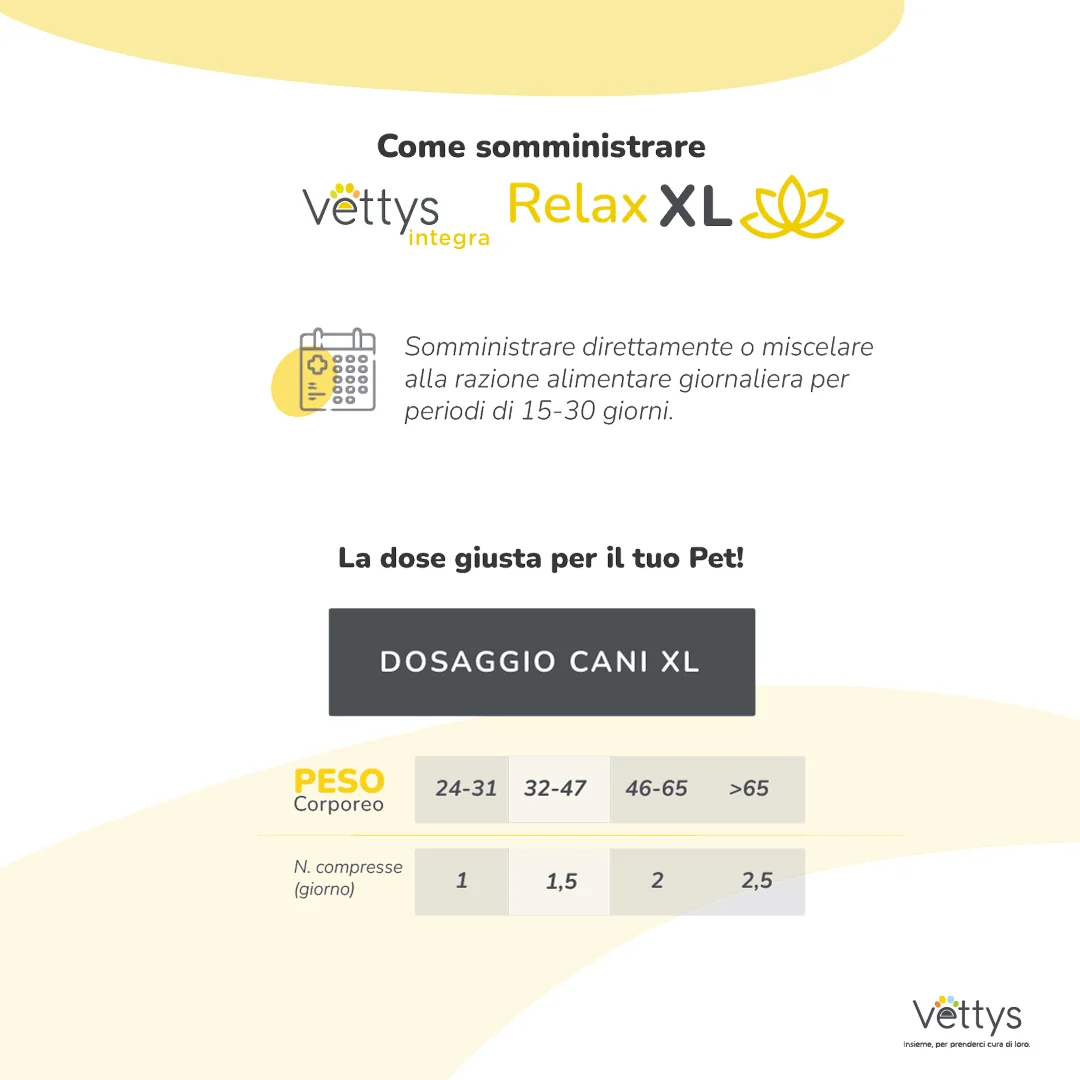 Vettys Integra Relax Xl 30 Compresse