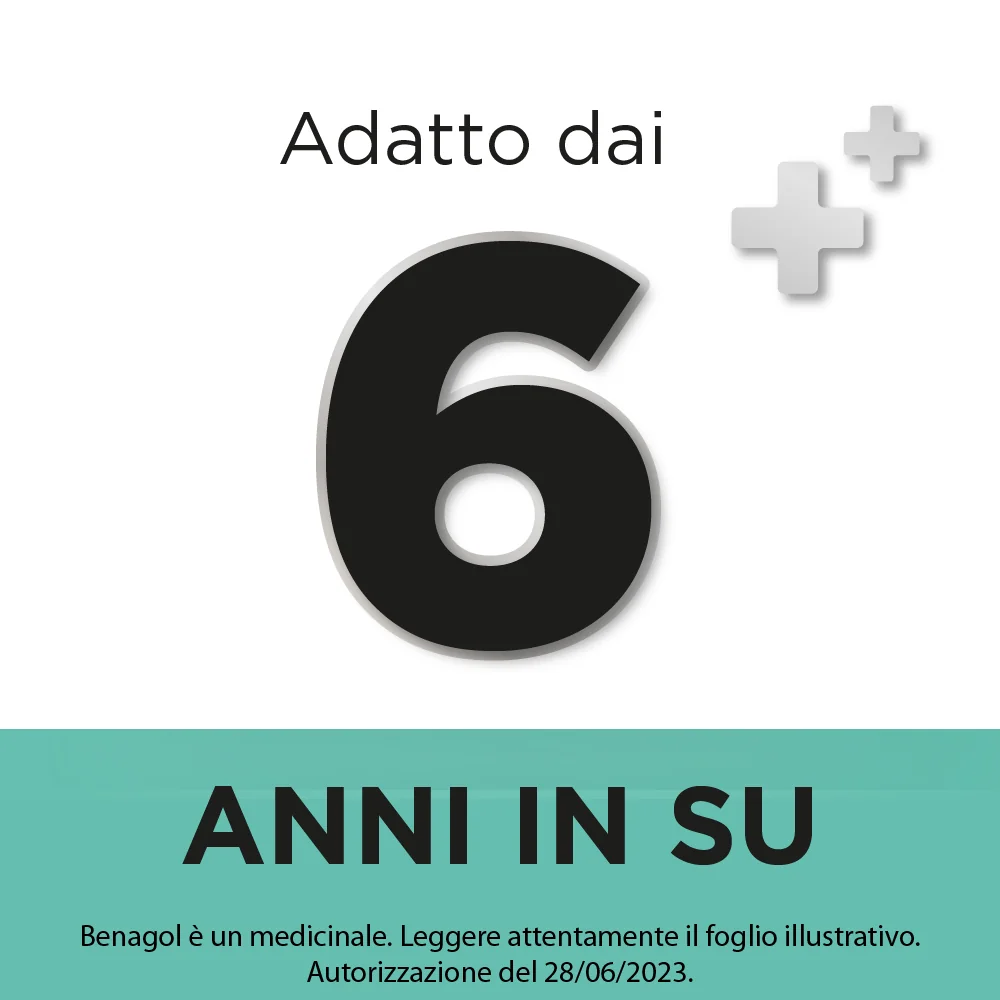 Benagol Mentolo Eucaliptolo 16 Pastiglie Antisettico del Cavo Orale