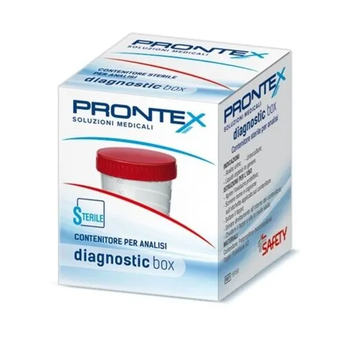 SAFETY PRONTEX DIAGNOSTIC BOX CONTENITORE STERILE PER URINA