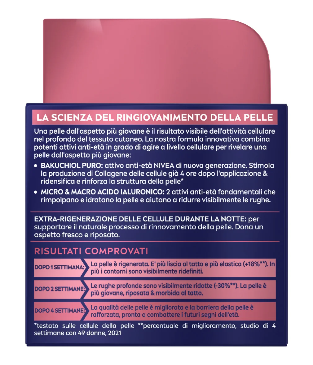 Nivea Cellular Expert Lift Crema Notte Azione Anti-età