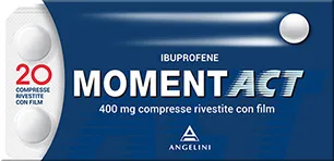 Momentact 20 Compresse Ibuprofene 400 mg – Farmaco Antinfiammatorio