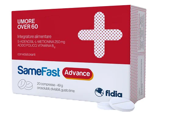 SameFast Advance 20 Compresse Orosolubili Integratore per il Tono dell'Umore