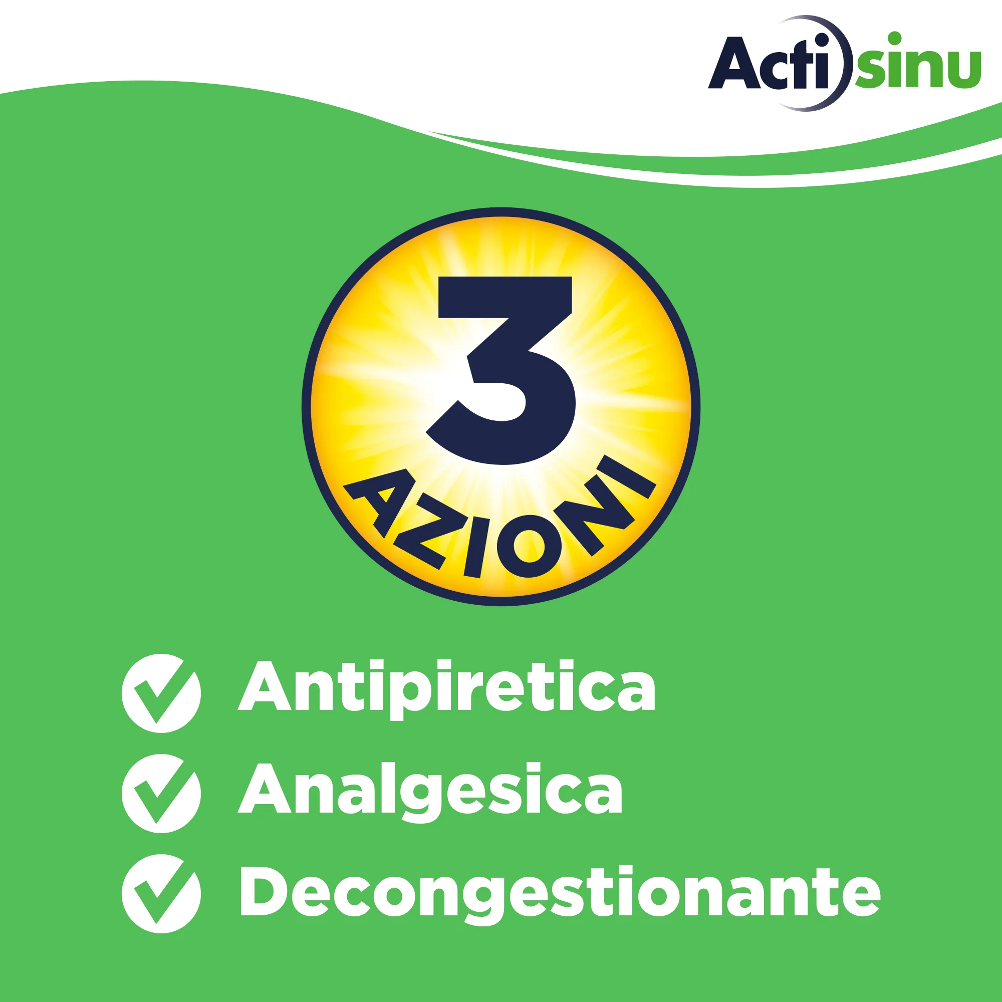 Actisinu 12 Compresse Rivestite 200 mg + 30 mg
