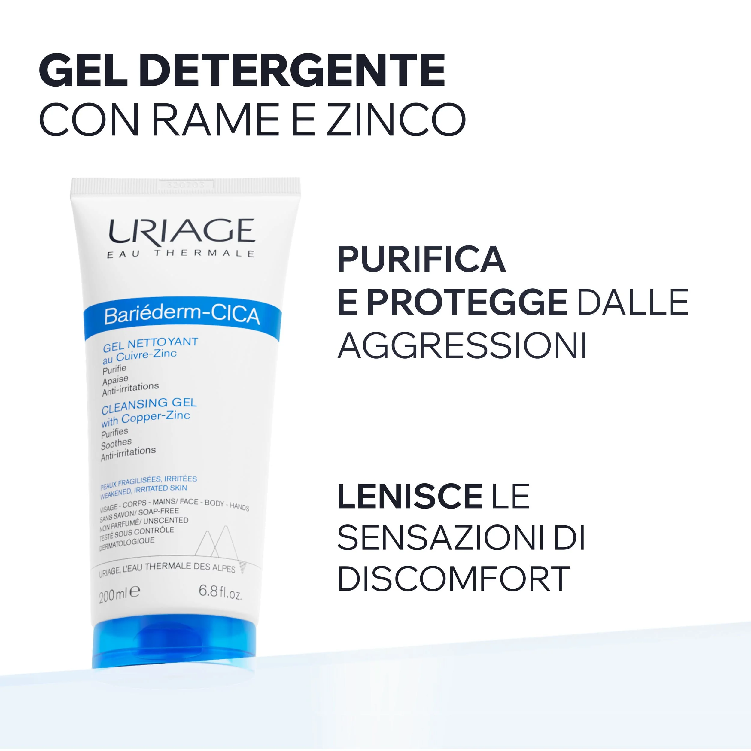 Bariederm Cica Gel Nettoy2Ml Lenitivo