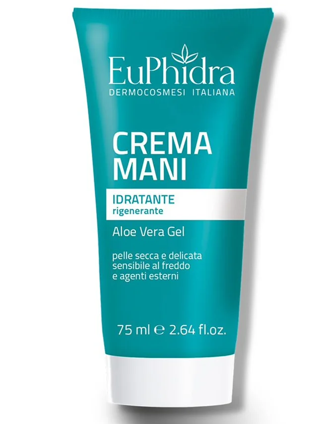EuPhidra Crema Mani Idratante Rigenerante 75 ml Pelle sensibile e delicata