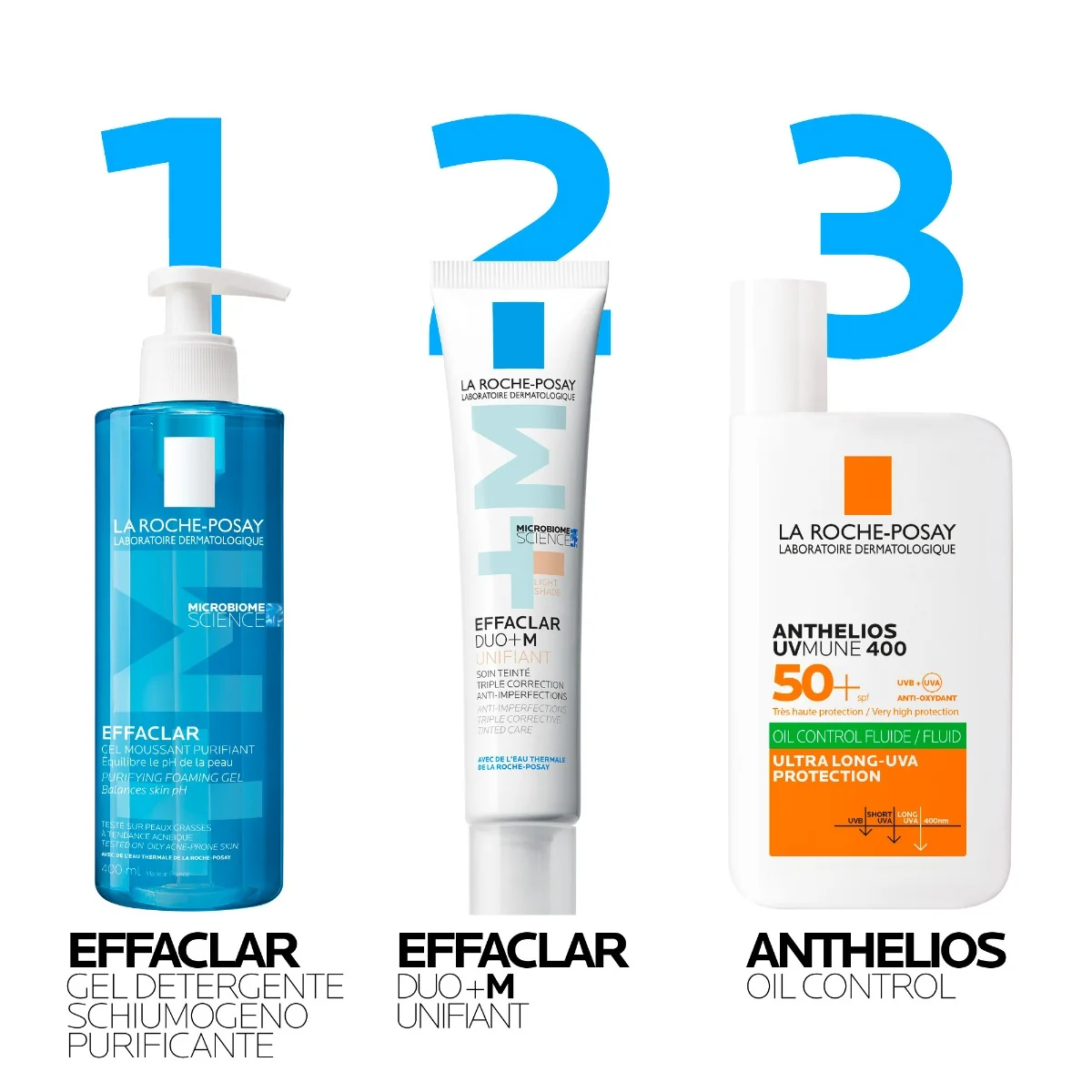 La Roche Posay Effaclar Duo+M Unifiant Light 40 ml Trattamento Viso Colorato
