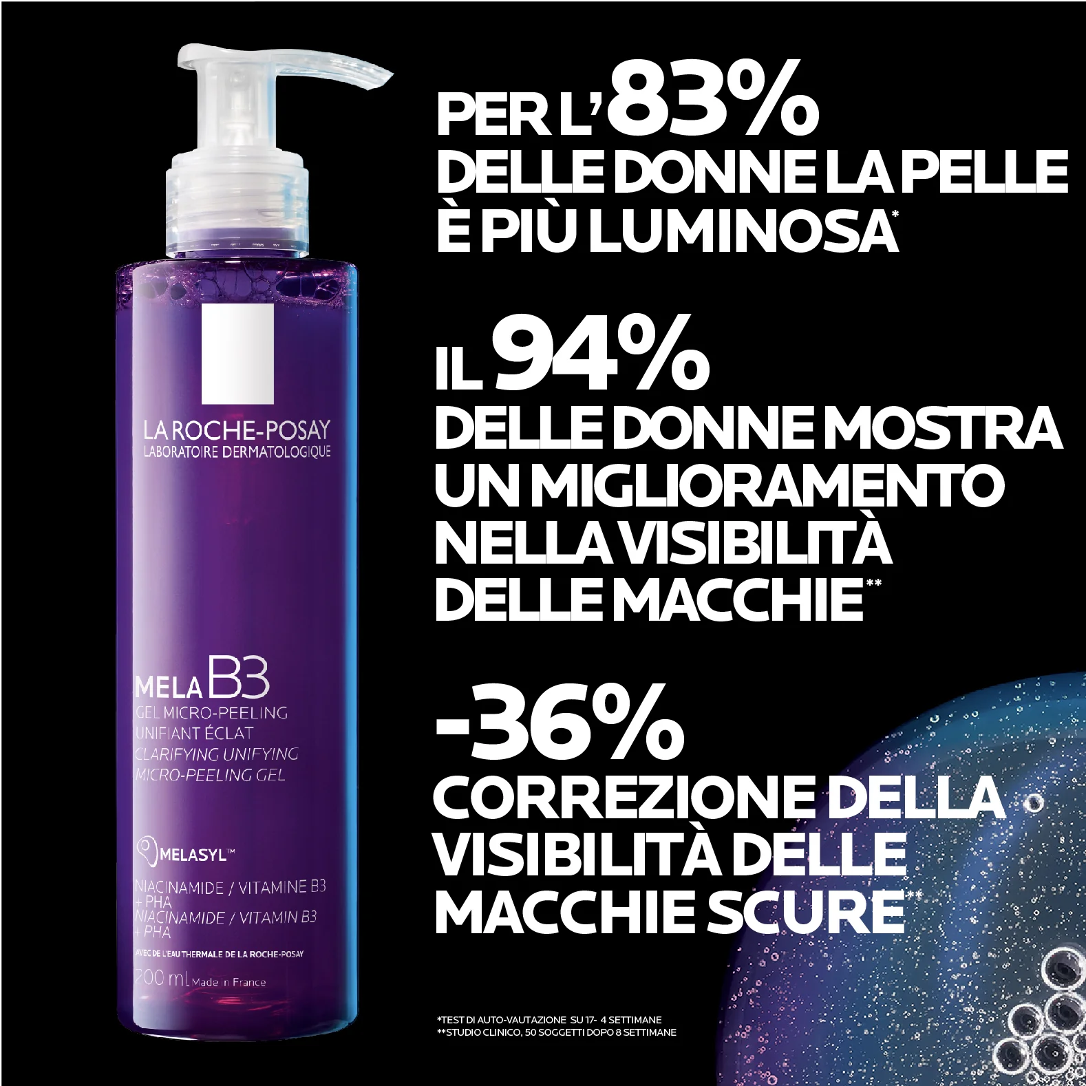La Roche Posay Mela B3 Gel Detergente 200 Ml Uniformante antimacchie