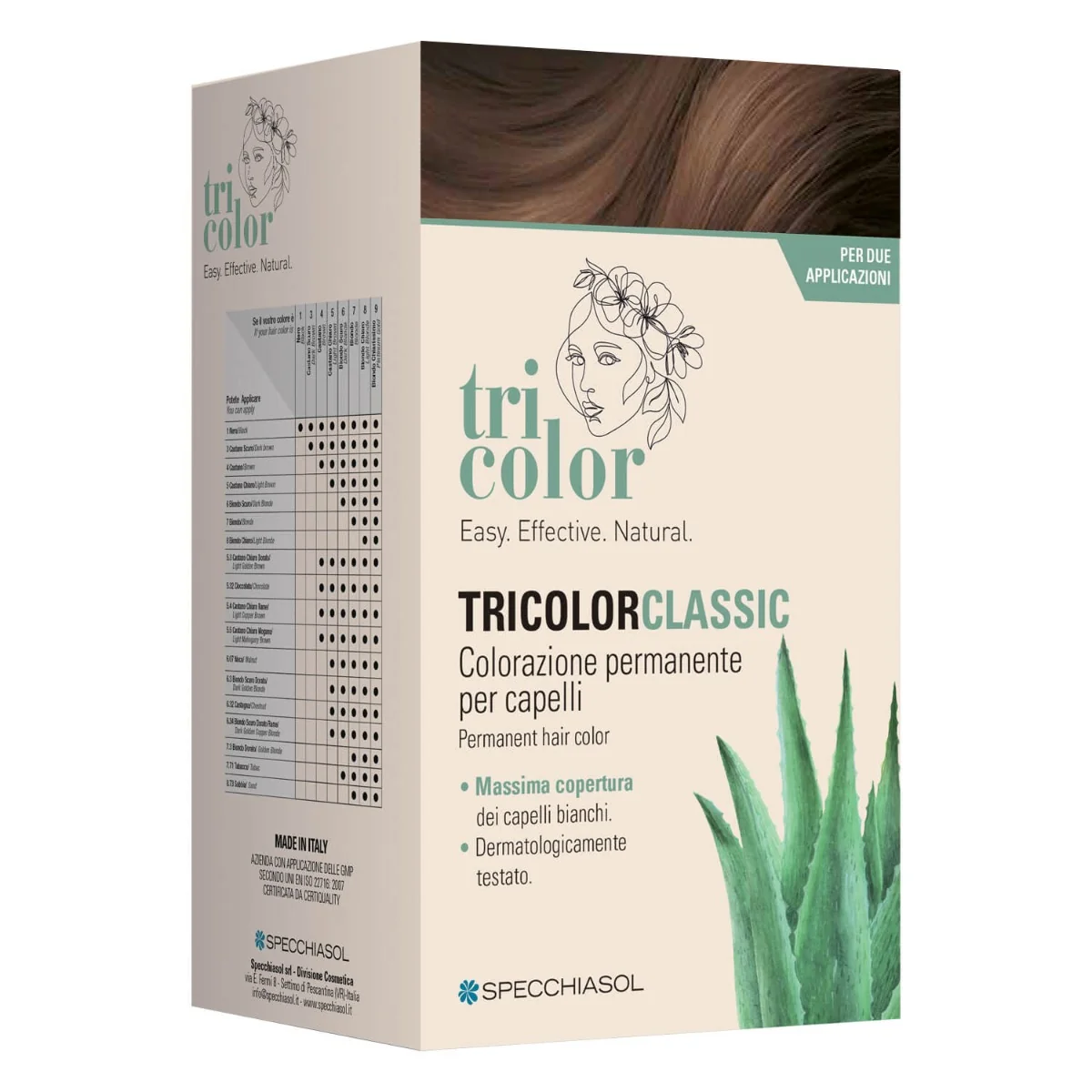 Tricolor Classic 6 Biondo Scuro Colorazione Permanente Per Capelli
