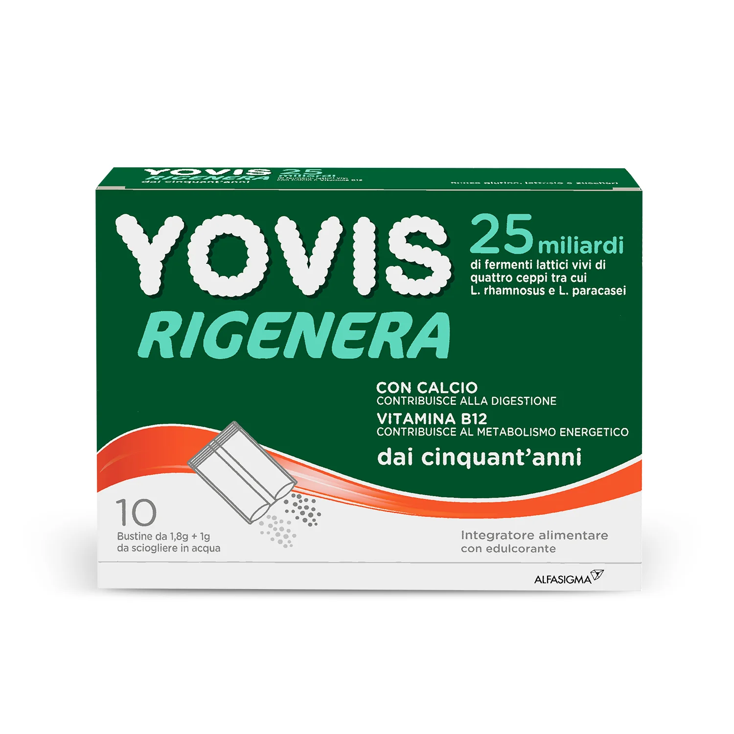 Yovis Rigenera 50+ 10 Bustine Fermenti lattici