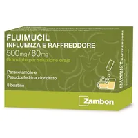 Fluimucil Influenza e Raffreddore 500/60 mg 8 Bustine