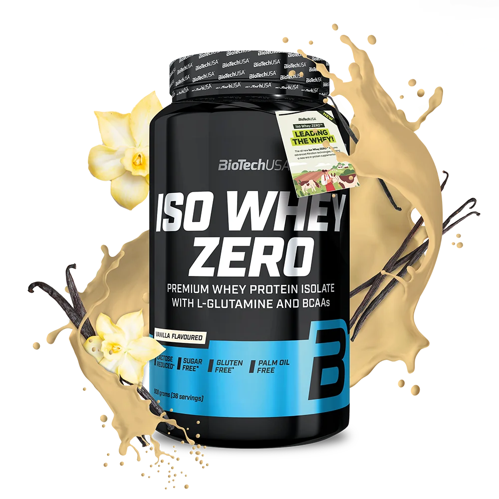 Iso Whey Zero Vaniglia 908 g Massa Muscolare