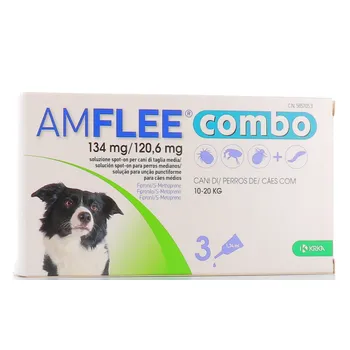 Amflee Combo 3 Pipette 10-20 kg Cani 