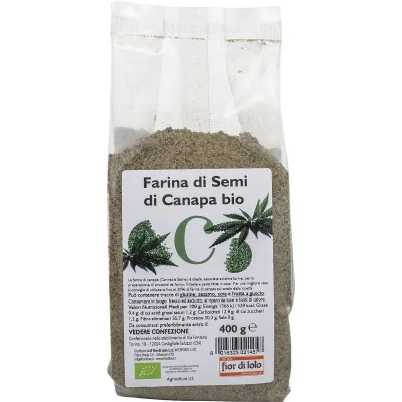 Farina Canapa Bio 400 g