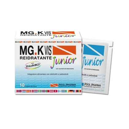 MG.K Vis Reidratante Junior 10 Bustine Integratore Energetico