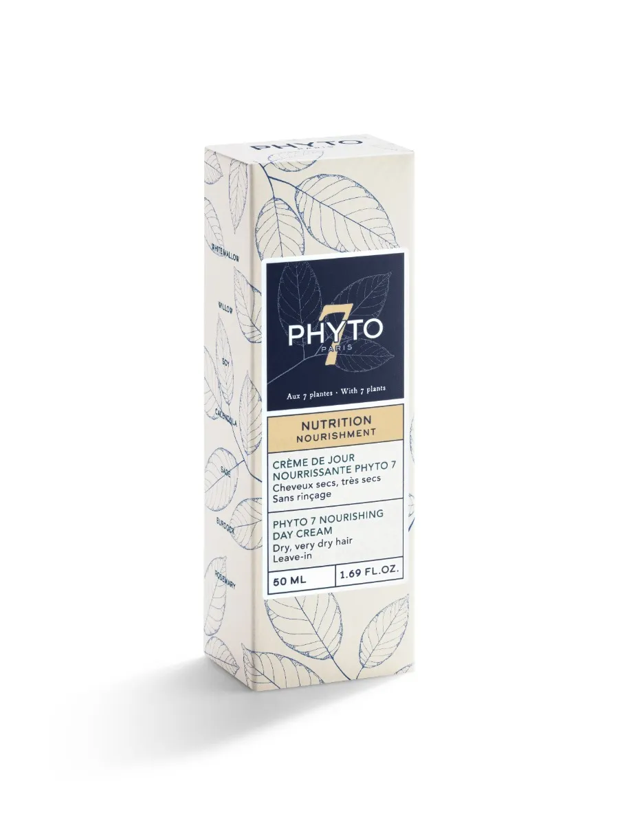 Phyto 7 Crema Giorno Disciplinante Nutriente Senza Risciacquo 50 ml Styling per capelli secchi