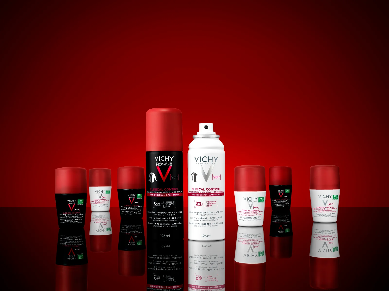 Vichy Deo Clinical Aerosol 125 ml Deodorante Per Sudorazione Intensa