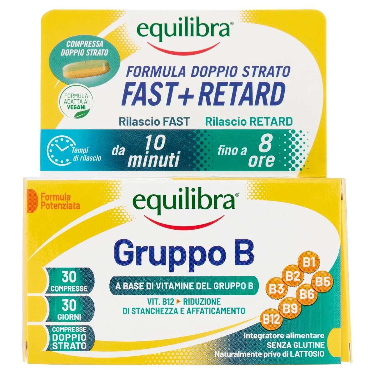 Equilibra Gruppo B 30 Compresse Integratore di Vitamina B