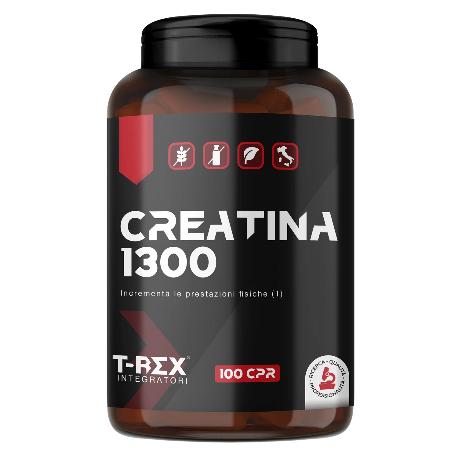 T-Rex Creatina 1300 100Cpr Esercizi Brevi e Intensi