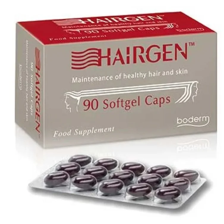 Hairgen 90 Capsule Softgel Integratore per Capelli Fragili