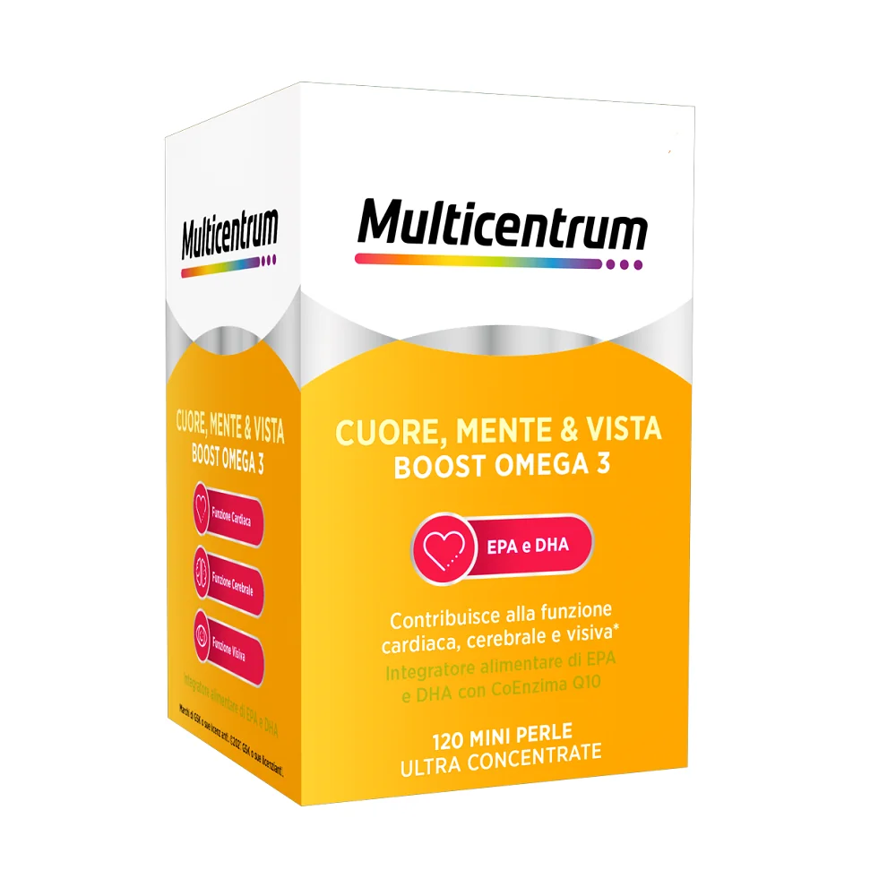 Multicentrum My Omega 3 120 Perle Integratore di Omega 3