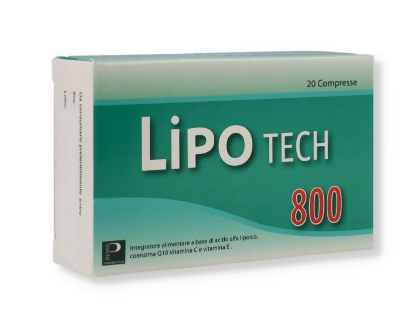 Lipotech 800 20 Compresse Dolore Neuropatico