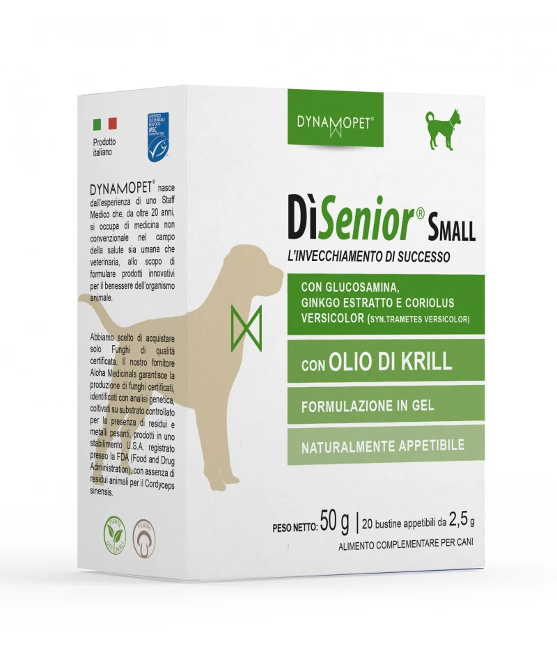 DìSenior 20 Bustine 2,5 ml Integratore Per Cani