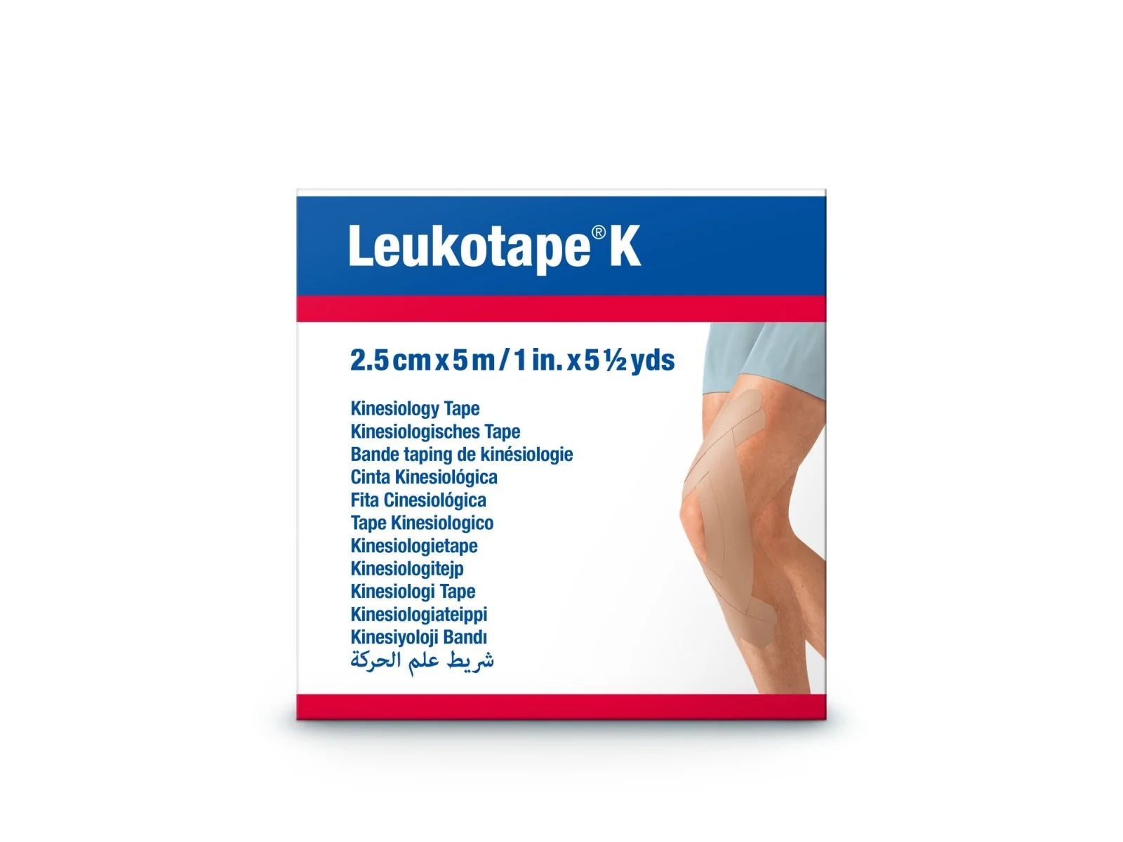 Leukotape K 5m x 2,5cm Benda Color Carne