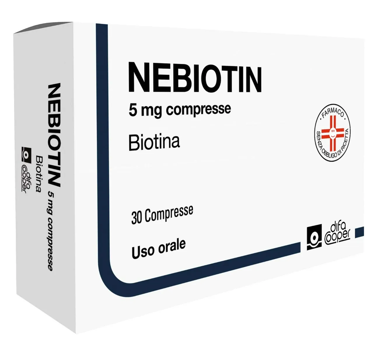 NEBIOTIN 5 MG 30 COMPRESSE
