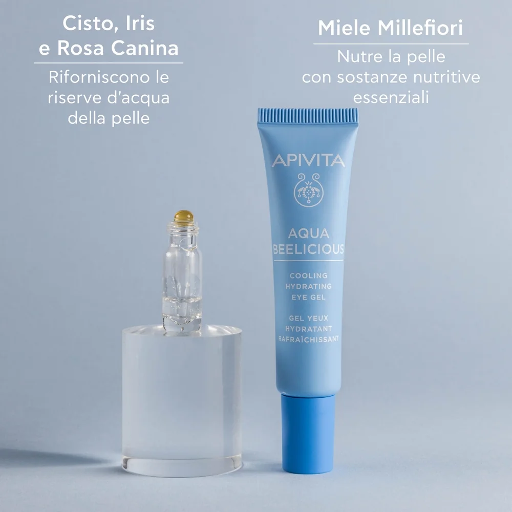 Apivita Aqua Beel Gel Con Occh 15Ml