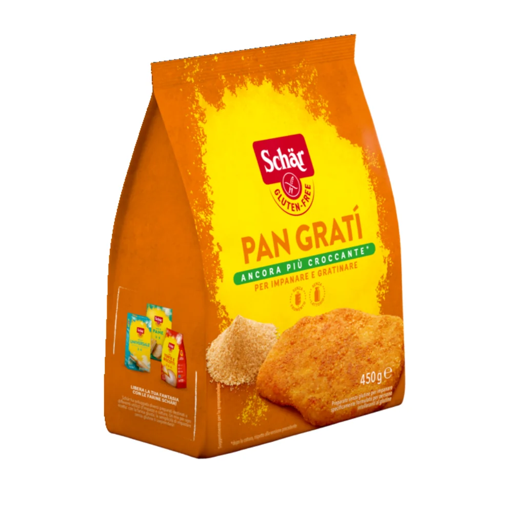 Schar Pan Grati' Senza Glutine 450 g alimenti senza glutine