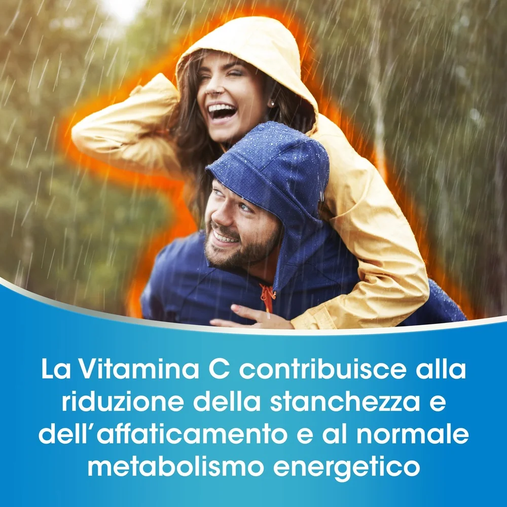 Redoxon Doppia Azione Gusto Arancia e Mandarino 15 Compresse Effervescenti Integratore di Vitamina C e Zinco