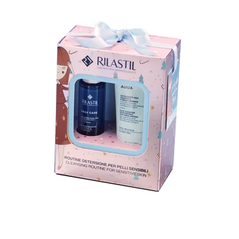 Rilastil Aqua Detergente 200 ml + Daily Care Soluzione Micellare 100 ml Pelli Delicate