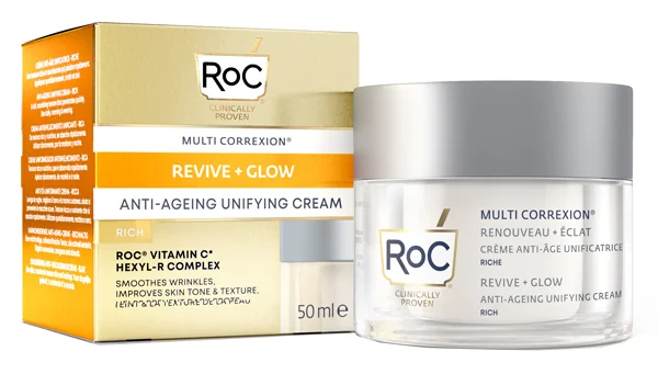 Roc Multi Correxion Revive + Glow Crema Viso 50 Ml