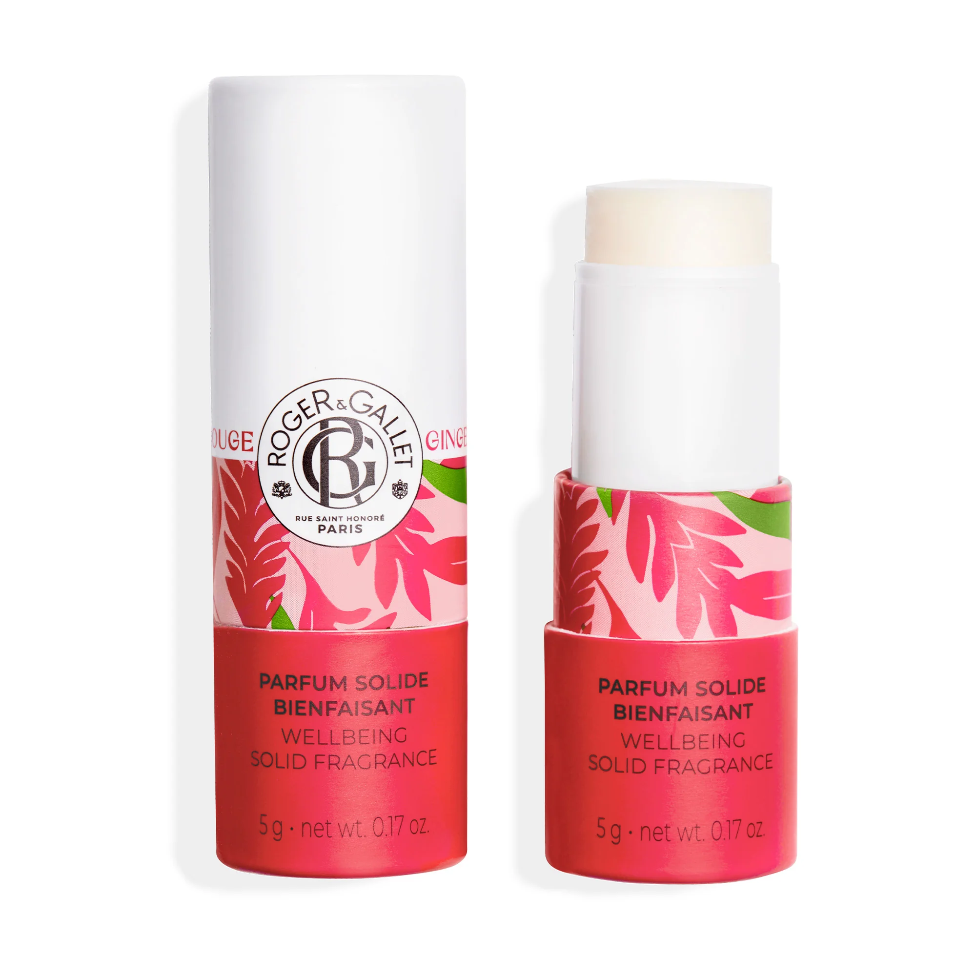 Roger&Gallet Profumo Solido Gingembre 5 grammi Bacche Rosa Zenzero Benzoino
