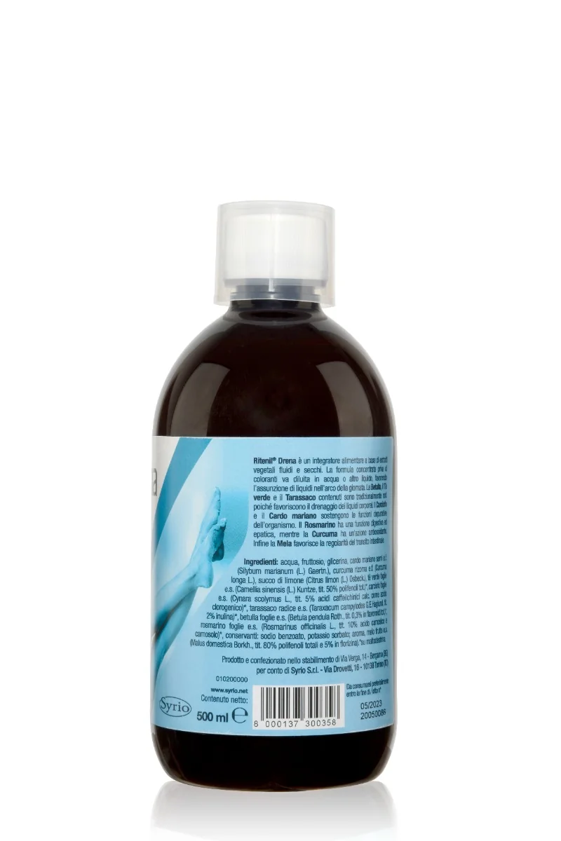 Ritenil Drena 500 ml Con Estratti Vegetali