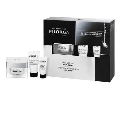 Filorga Time Filler Cofanetto Antirughe Time Filler 5xp 50 ml + Time Filler Night 15 ml + Siero 7 ml