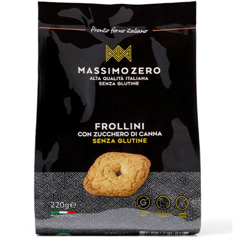 Massimo Zero Frollini Zucchero 220 g