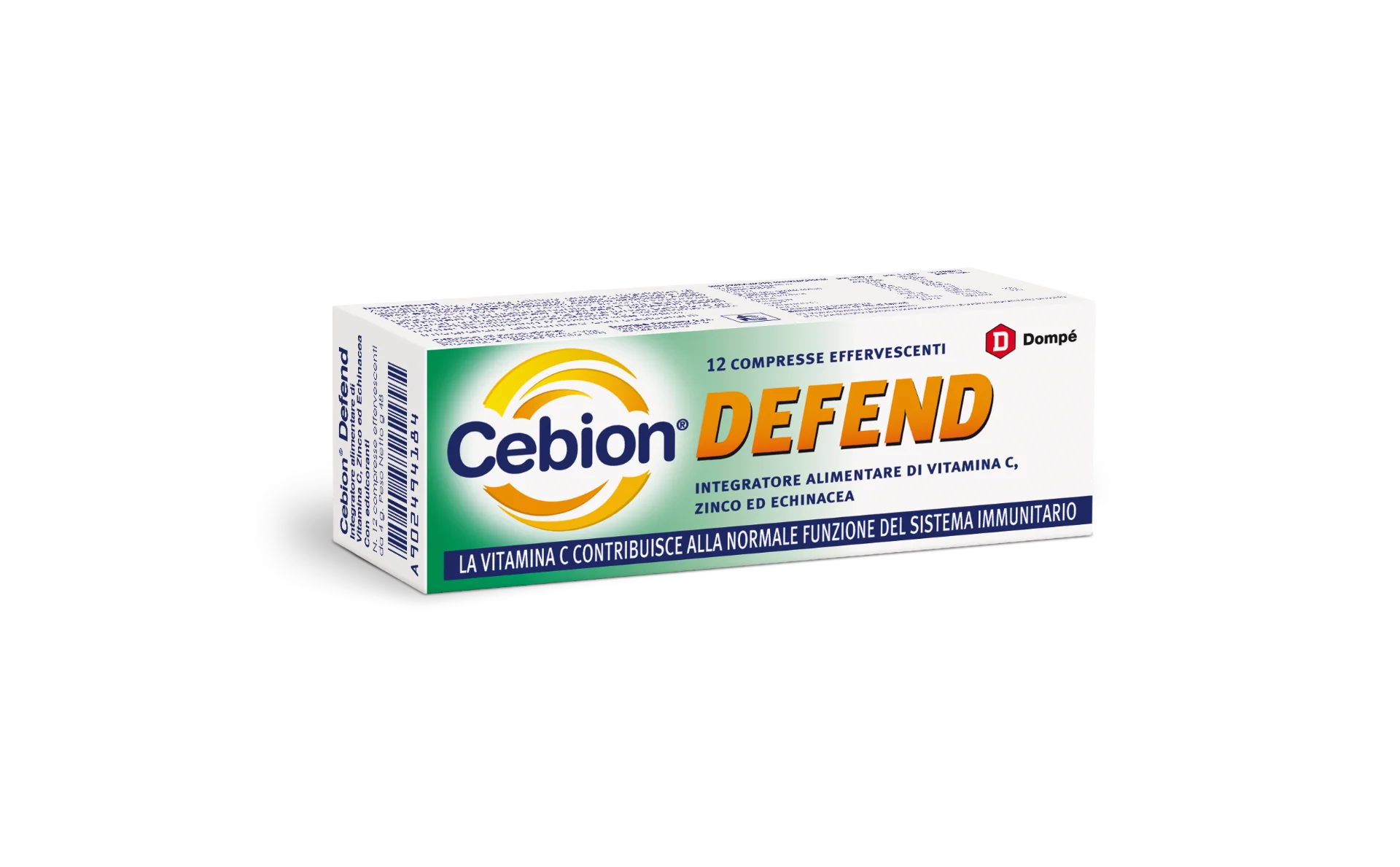 Cebion Defend 12 Compresse Effervescenti Integratore per le Difese Immunitarie