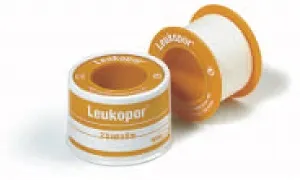 Cerotto Leukopor Mutua 500X2,5 cm Per fissaggio medicazioni