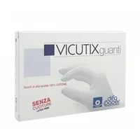 Vicutix Guanto in Cotone Antiallergico Taglia Medium