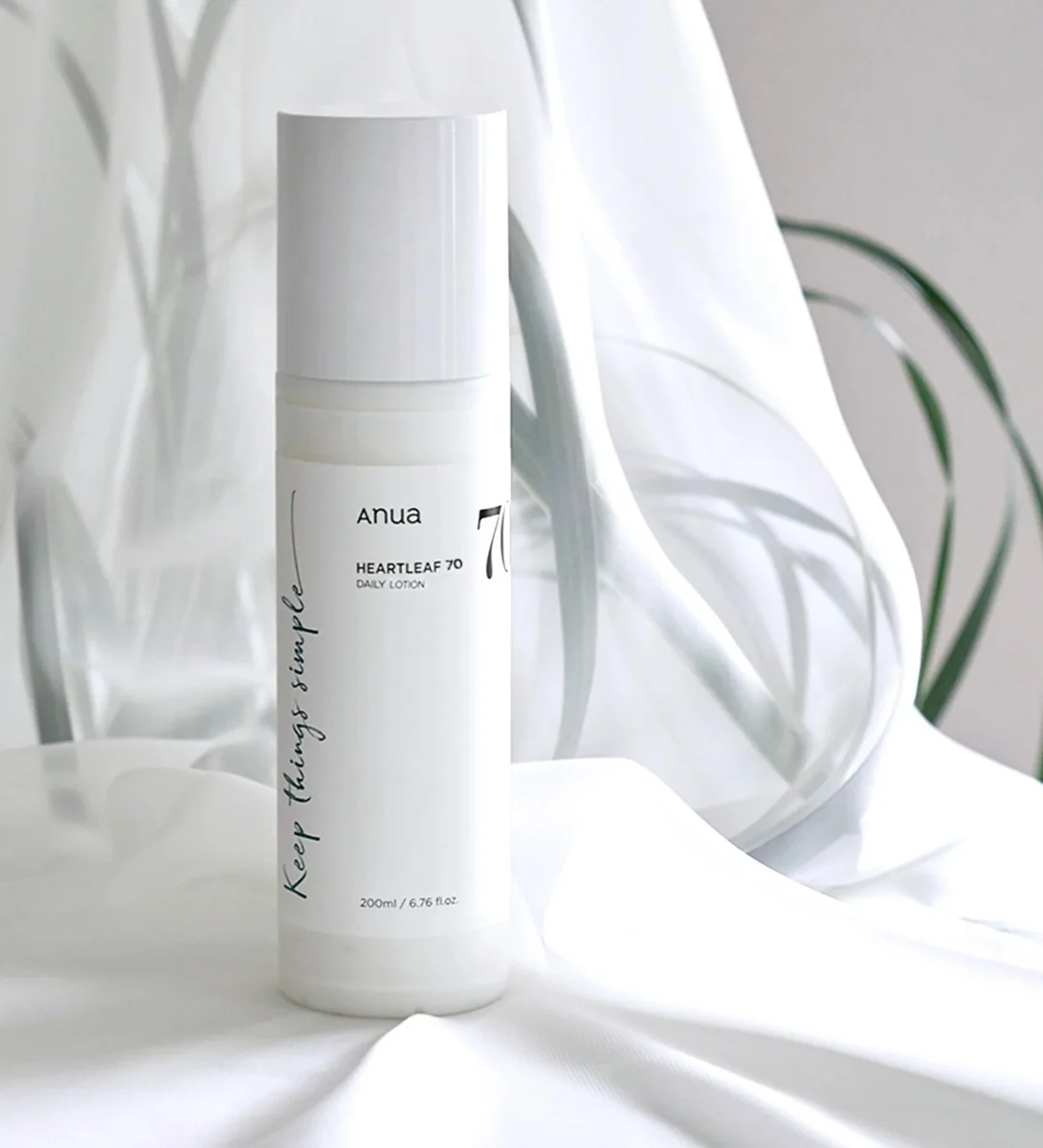 Anua Heartleaf 70% Daily Lotion 200 ml Emulsione viso per Tutti i Tipi di Pelle