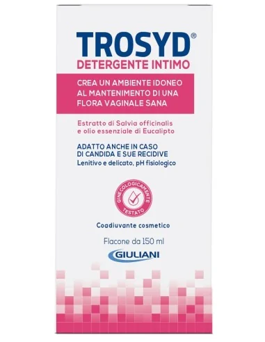 Trosyd Detergente Intimo 150 ml Lenitivo e Antimicotico