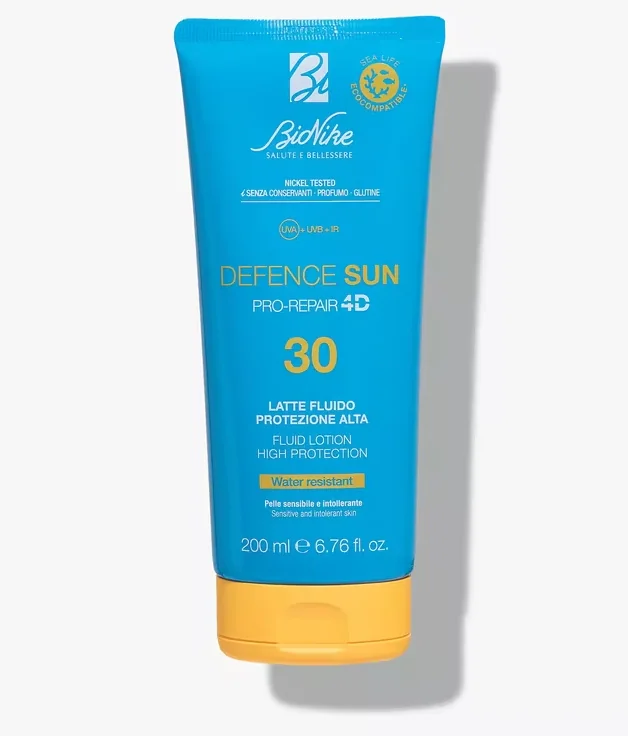 Defence Sun 30 Latte Fluido 200 Ml Protezione Solare