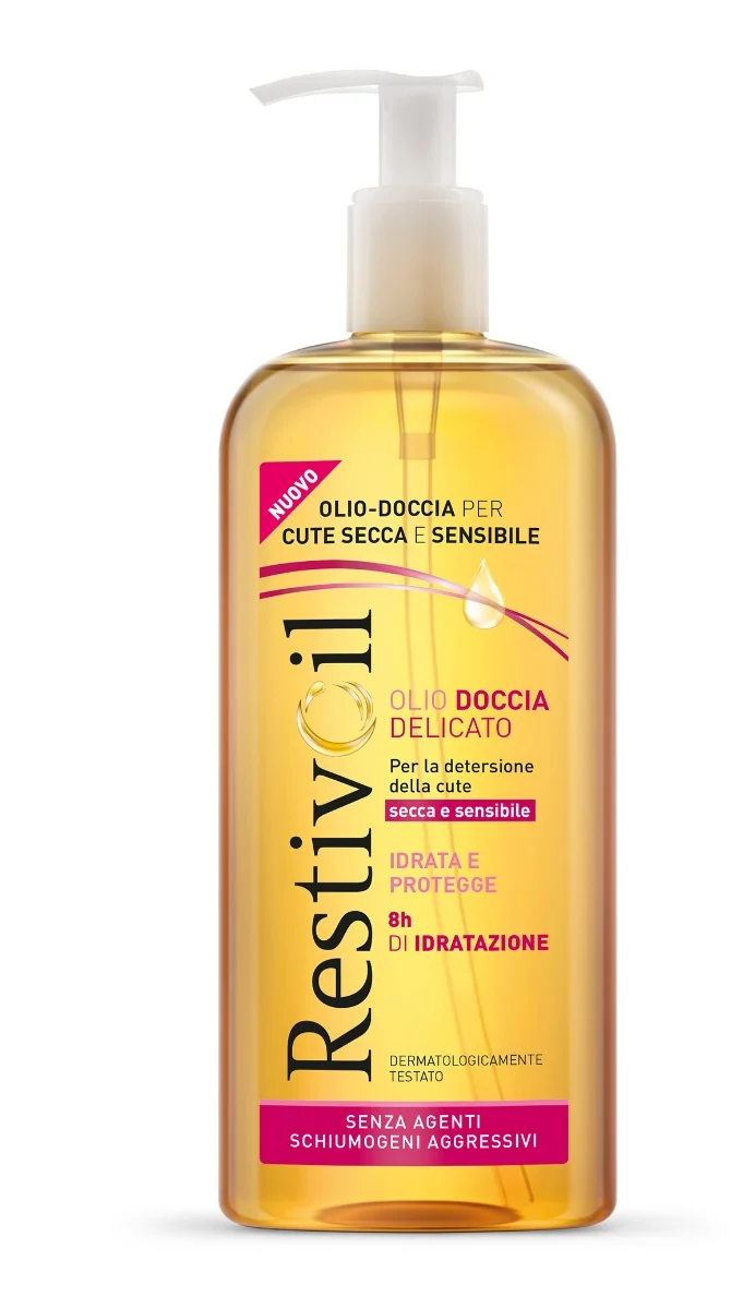 Restivoil Olio Doccia Delicato 400 ml Detersione Corpo