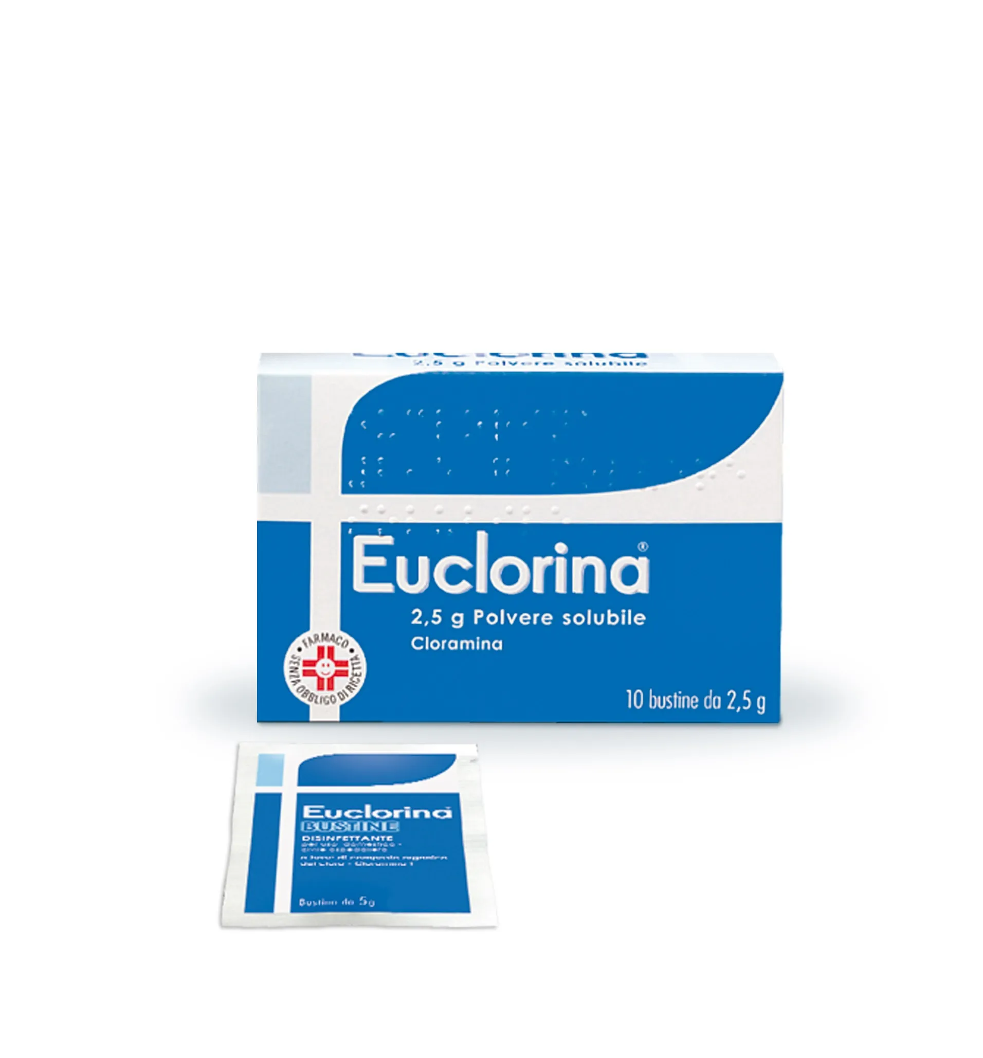 Euclorina Polv Soluzione 10 Bustine 2,5 G